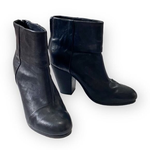Rag and Bone Boots, Newbury Ankle Boots, Black - Picture 2 of 13